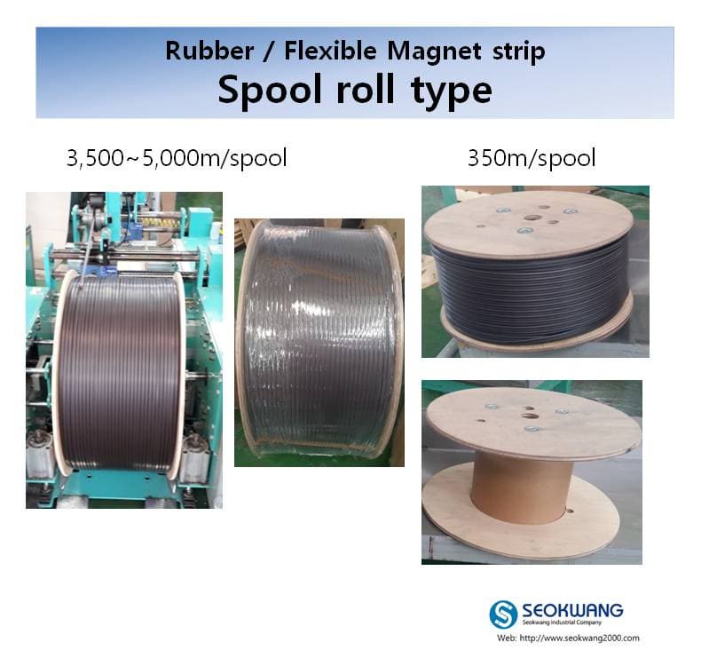 rubber magnet strip_ spool type